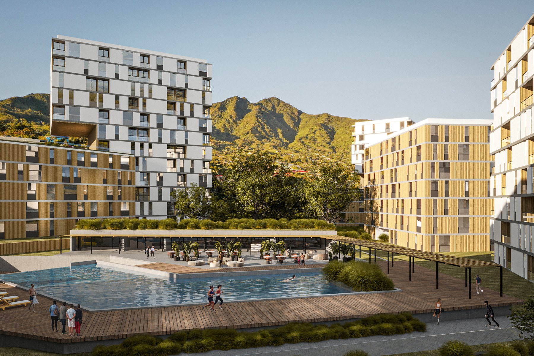 Park Towers — residential architecture, San José, Costa Rica